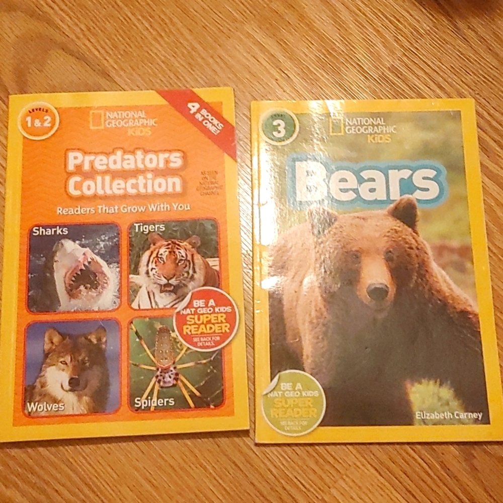 Kid's National Geographic books